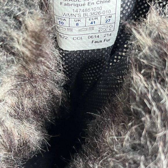 Columbia Women's Omni Heat Black Waterproof Quitled Winter Black Bloots Size 10 - Picture 11 of 11